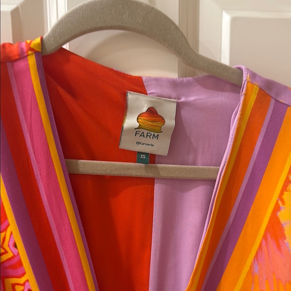 Farm Rio Colorful Maxi Dress - Picture 2 of 6